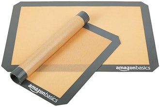 AmazonBasics Silicone Baking Mat Sheet (2-Pack)