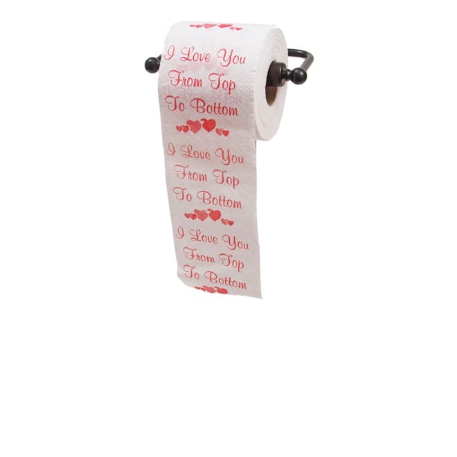  I Love you From Top to Bottom Printed Toilet Paper
