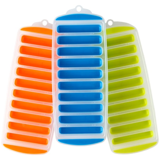 Lily's Home Silicone Ice Stick Cube Trays (3-Pack)