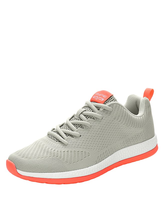 PYPE Women Contrast Sole Breathable Mesh Running Shoes
