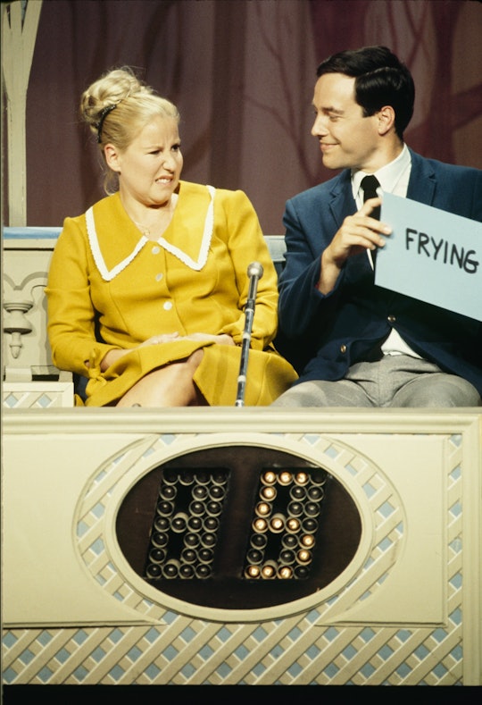 Still from the Newlywed Game on TV
