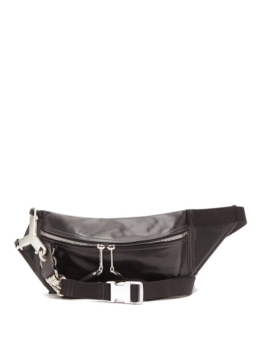 Cerberus Leather Belt Bag