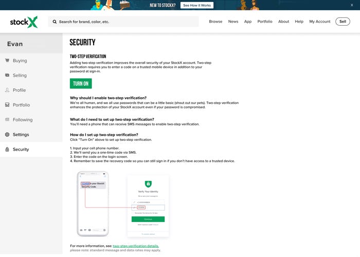 Stockx En Route To Stockx For Authentication Sneaker reseller StockX finally adds two-factor authentication