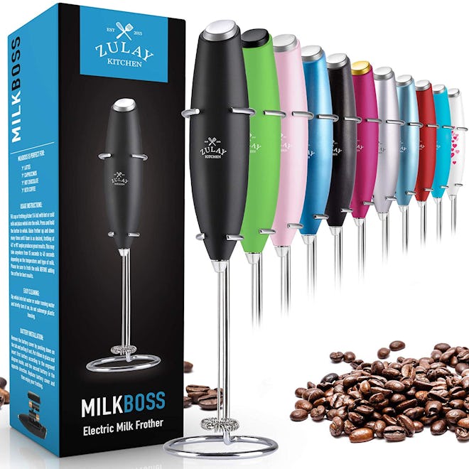 Zulay High Powered Handheld Milk Frother