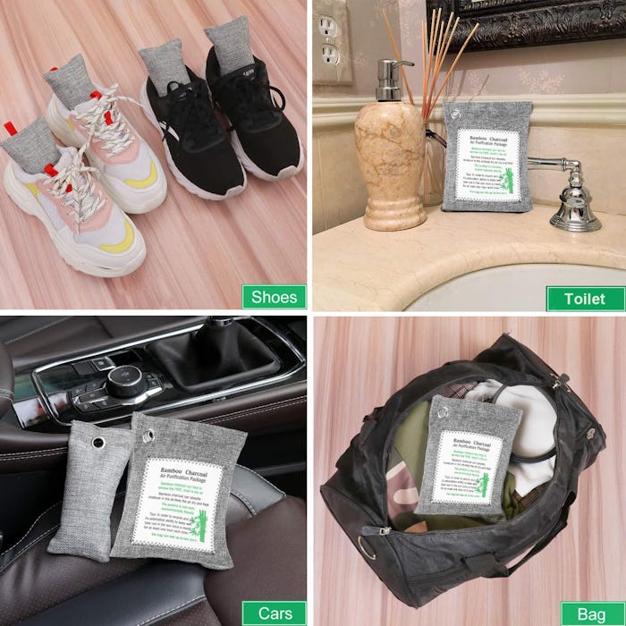 Lxuemlu Bamboo Charcoal Air Purifying Bags (8-pack)