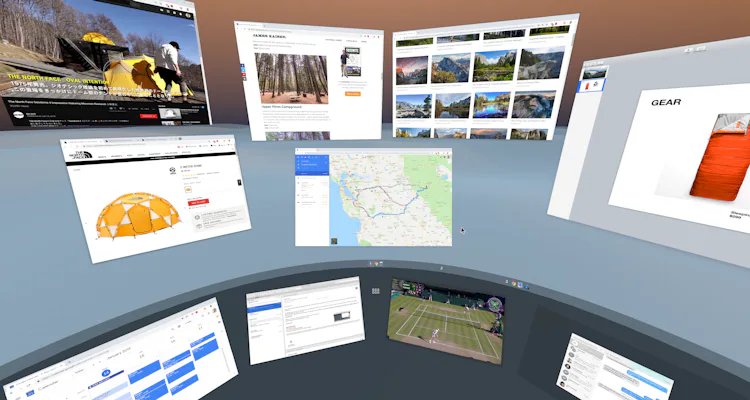 Vr Os Ex-Apple Employee designs VR-OS, a concept for immersive desktop computing