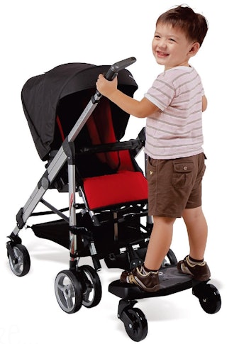 guzzie+Guss Hitch Full Suspension Ride-On Stroller Board