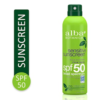 Alba Botanica Fragrance Free Clear Sensitive Sunscreen SPF 50 