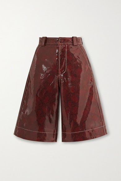 【SCENERITY】Leather Bermuda Pants nm_4852850_100105_m