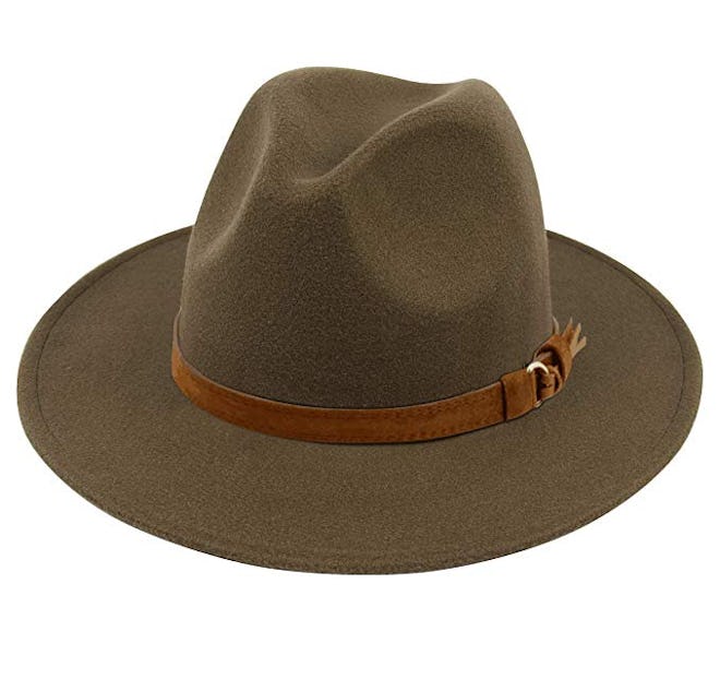 Lanzom Wide Brim Fedora