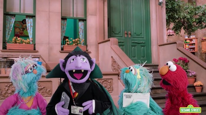 Count from "Sesame Street" is encouraging parents of young kids to make sure they're counted in the ...