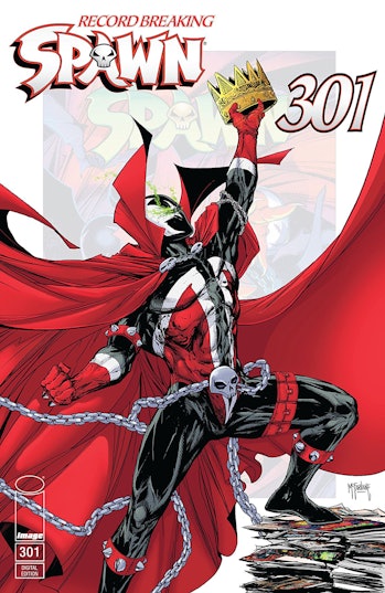 Cover of 'Spawn' #301.