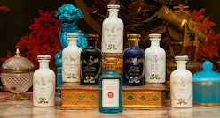 Gucci's Hortus Sanitatis fragrance with other perfumes from the house.