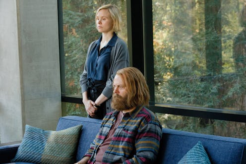 Alison Pill and Nick Offerman in Devs on FX
