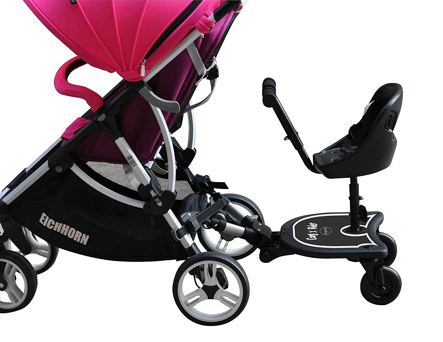 strollers with ride along board