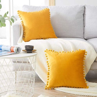 Top Finel Decorative Throw Pillow Cover (2-Pack)