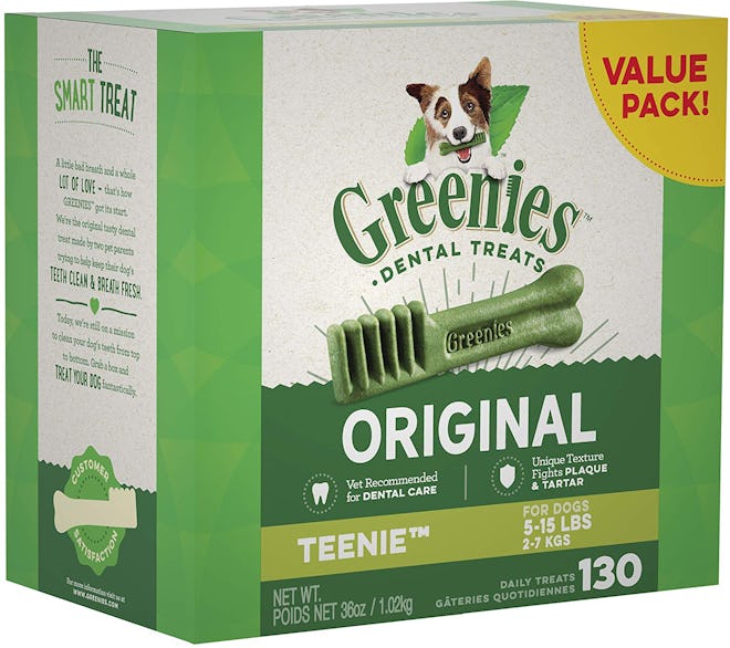 Greenies Original Teenie Natural Dental Dog Treats