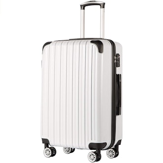 COOLIFE Expandable Suitcase (26.4 x 9.8 x 17.3 Inches)