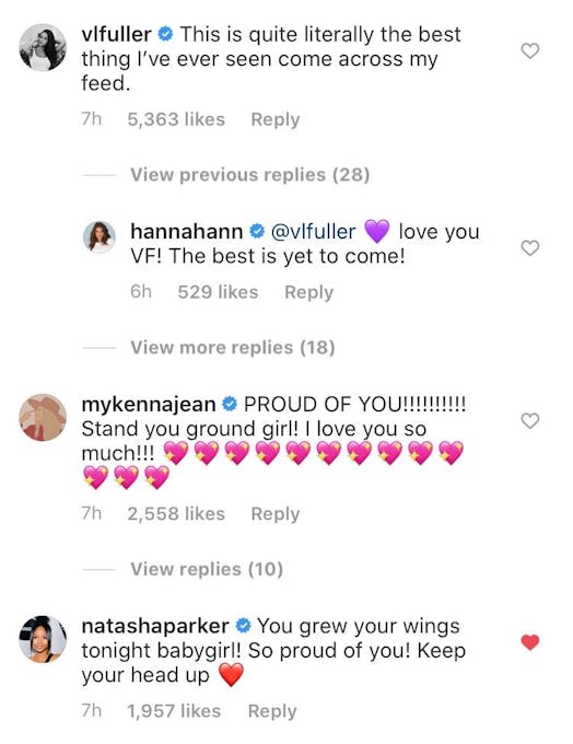 Hannah Ann Instagram 'Bachelor' comments