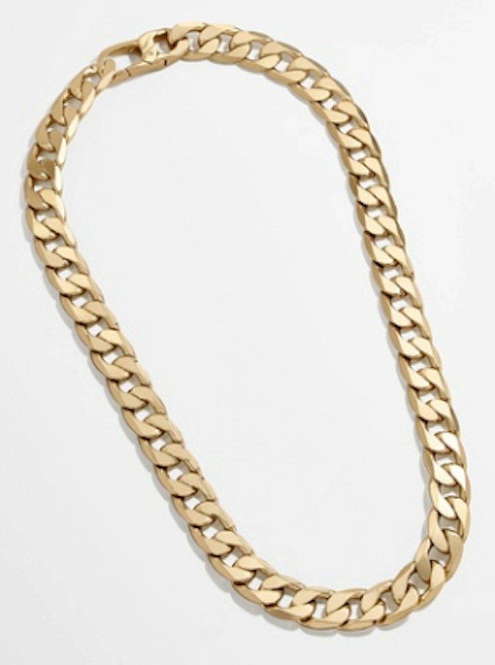 Large Michel Curb Chain Necklace