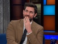 John Krasinski appears on The Late Show.