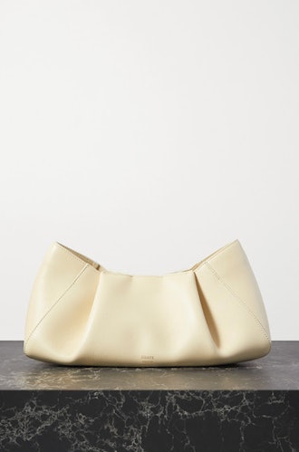 Jeanne small leather clutch