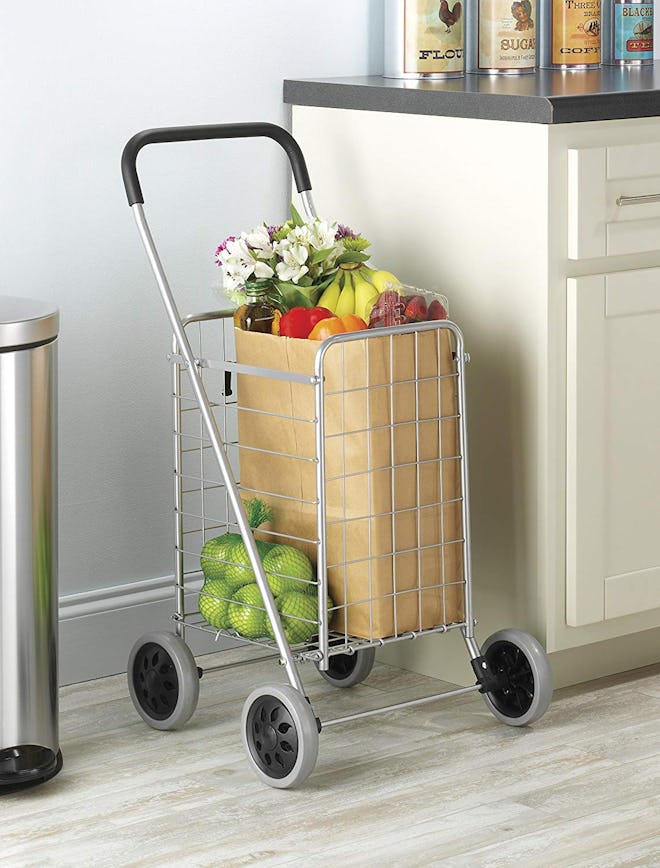 This is the best small folding grocery cart.