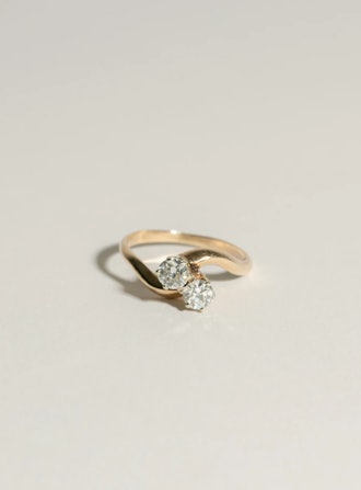 Vintage Toi et Moi Diamond Ring