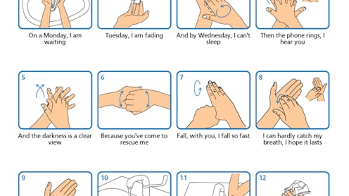 William Gibson's Wash Your Lyrics generator lets you wash your hands to the song of your choosing.