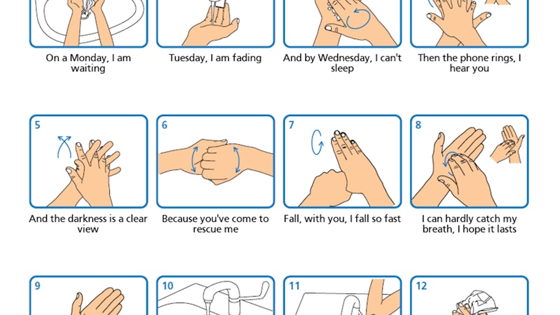 The Wash Your Lyrics Generator Means You Can Clean Your Hands To Your Favorite Song