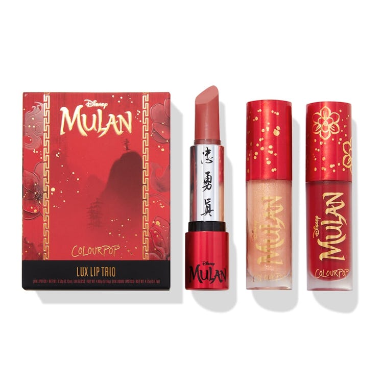 "Mulan" x ColourPop Honor to Us All Lip Bundle