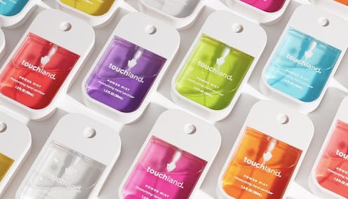 Touchland's hand sanitizer is sold out but will be back in stock in late March