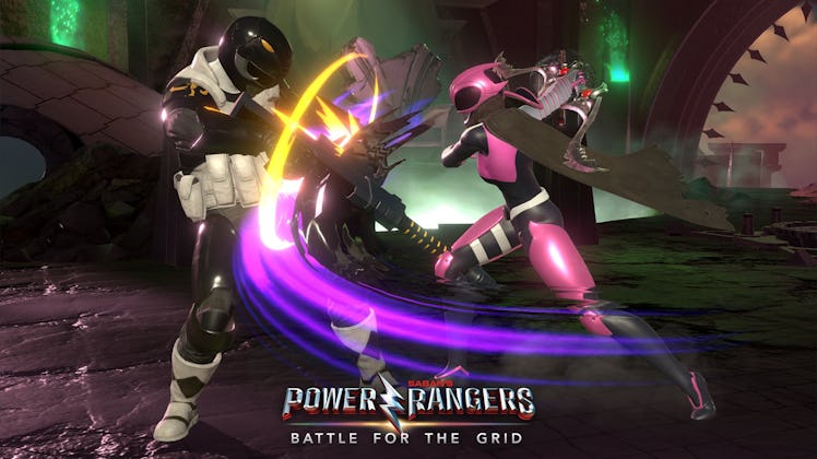 "Power Rangers: Battle for the Grid" cover art