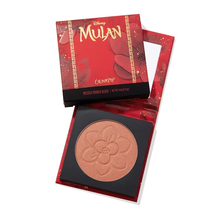 "Mulan" x ColourPop Pressed Powder Blush in Good Luck Charm