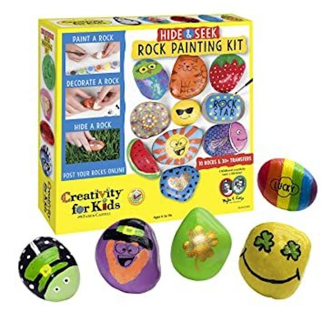 Creativity for Kids Hide & Seek Rock Painting Kit