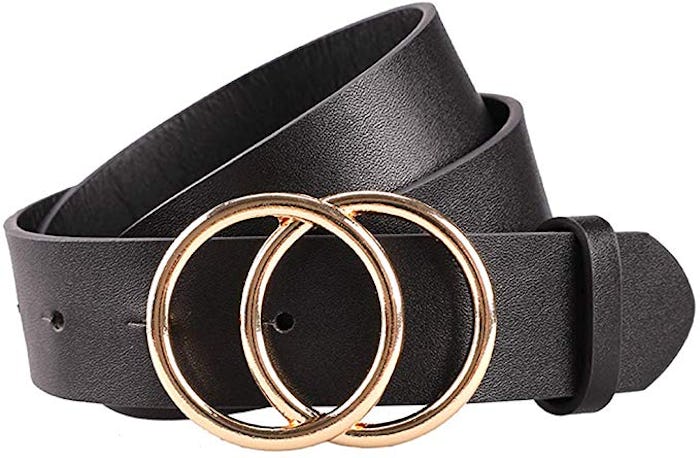Earnda Faux Leather Belt