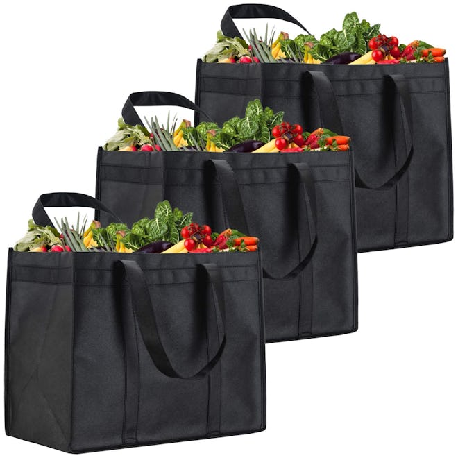 NZ Home XL Reusable Grocery Bags (3-Pack)