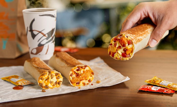 Taco Bell's new Toasted Breakfast Burritos are the perfect start to your morning.