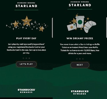 The Starbucks Starland Game Prizes could win you a year's worth of free breakfast and coffee.