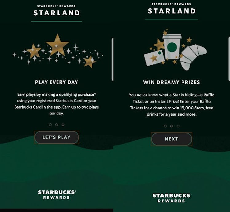 The Starbucks Starland Game Prizes could win you a year's worth of free breakfast and coffee.