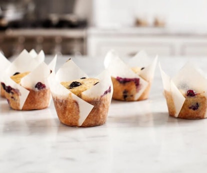 Blueberry Banana Muffins are great for breakfast or as a dessert.