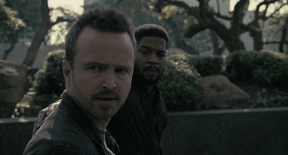 Westworld's Caleb and Francis in a flashback when Francis was still alive. 