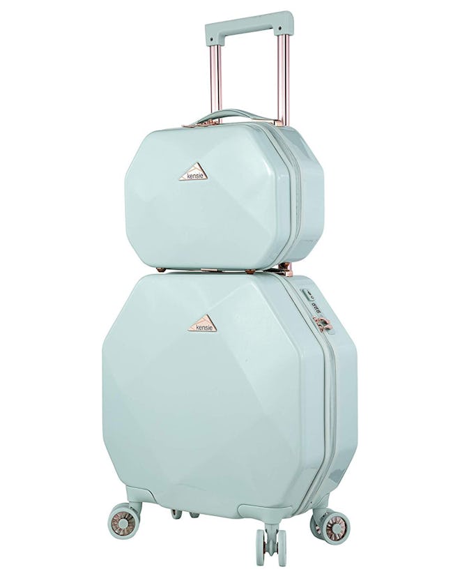 Kensie Gemstone Two-Piece Luggage Set (13- and 22-Inch)