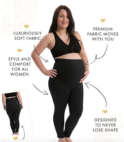 Kindred Bravely The Louisa Ultra High-Waisted Over The Bump Maternity/Pregnancy Leggings