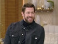 John Krasinski appears on Live With Kelly and Ryan.