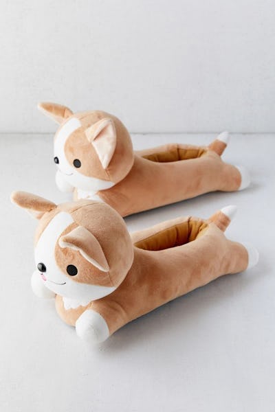 Corgi heated slippers best sale