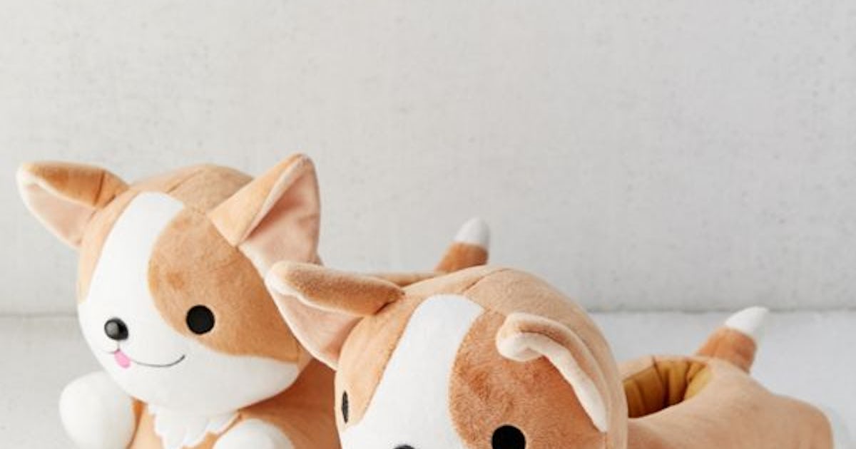 Corgi 2025 heated slippers