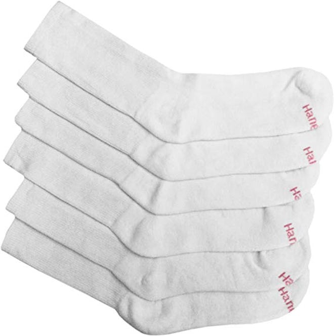 Hanes Womens ComfortBlend Crew Socks