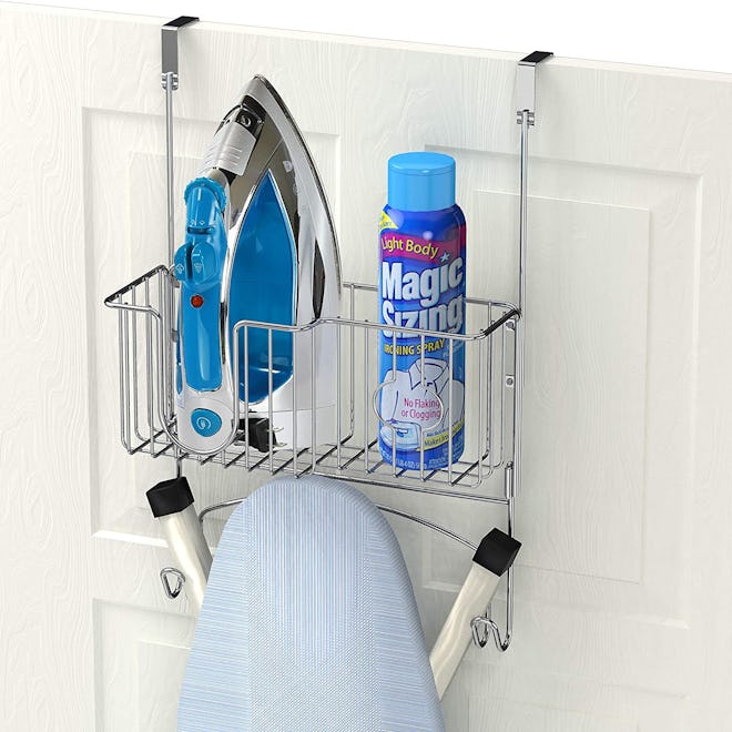 Simple Houseware Over-The-Door/Wall-Mount Ironing Board Holder