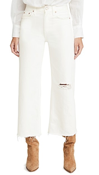 Audrey Crop Wide Leg Jeans